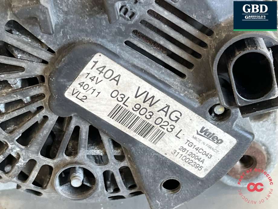VW Amarok, 2010-2016 (Type I, Fase 1) (03L 903 023 C|03L 903 023 P)