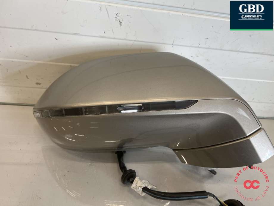Speil høyre til Audi A7 2010-2014 (Type I, Fase 1)  (4G8 858 532 B|4G8 858 532 B  GRU|)