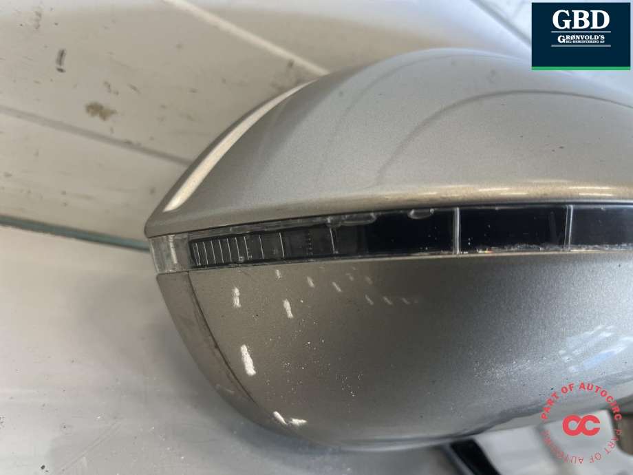 Speil høyre til Audi A7 2010-2014 (Type I, Fase 1)  (4G8 858 532 B|4G8 858 532 B  GRU|)