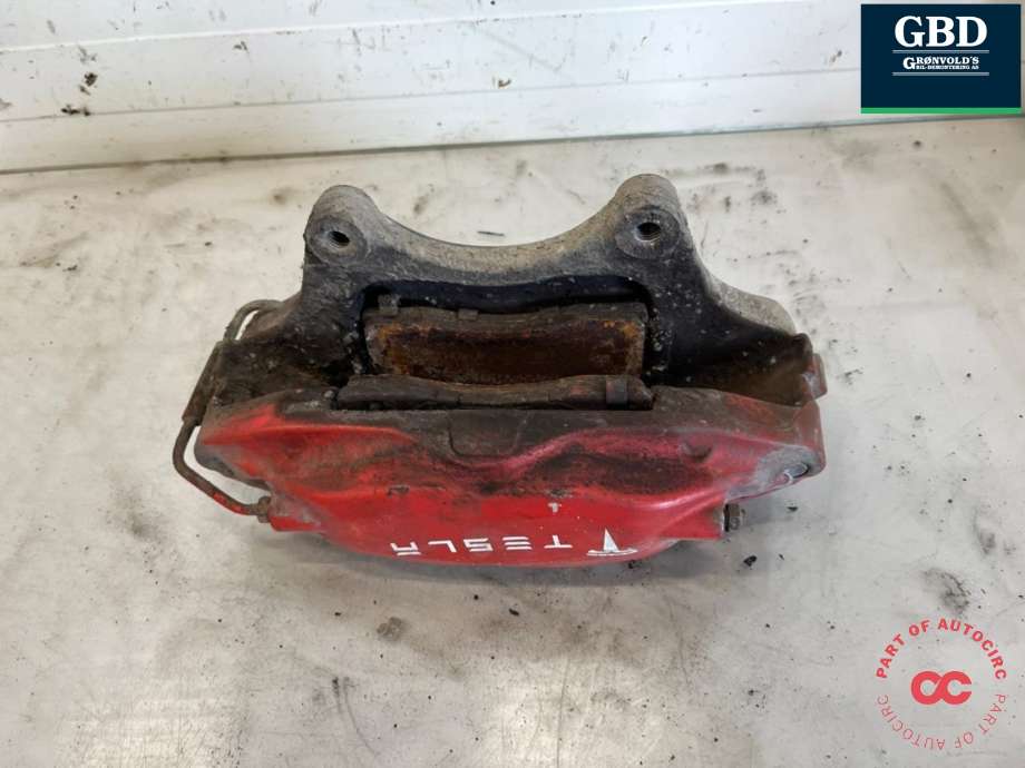 Bremsecaliper venstre bak, elektrisk til Tesla Model S 2013-2016 (Fase 1) (1007888-00-B|)