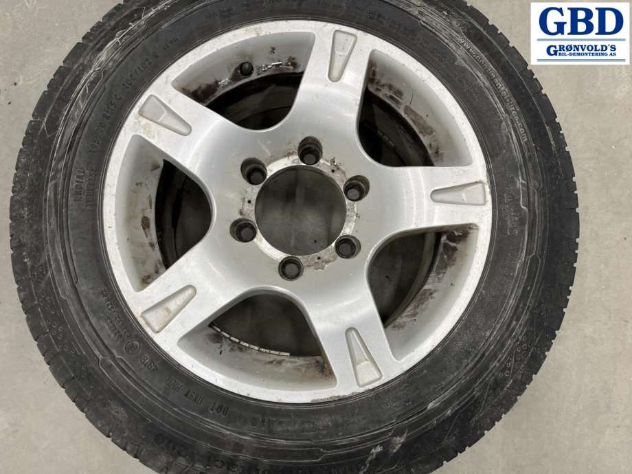 Toyota Hiace, 2001-2006 (Fase 2) (CONTINENTAL|195-70R15|PROD 4918      6|65MM|ET20)