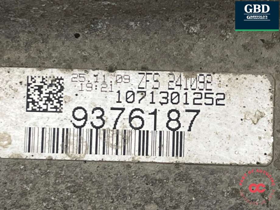 Girkasse automat til Audi A6 2008-2011 (Type III, Fase 2) (C6) (C6) (KJC|09L 300 040 TX|9376187)