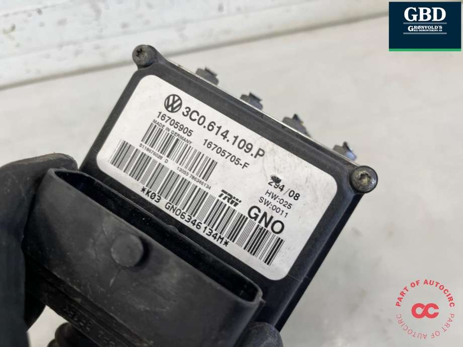 ABS sentral til VW Passat 2005-2010 (B6) (B6) (3C0 614 109 AF BEF|)