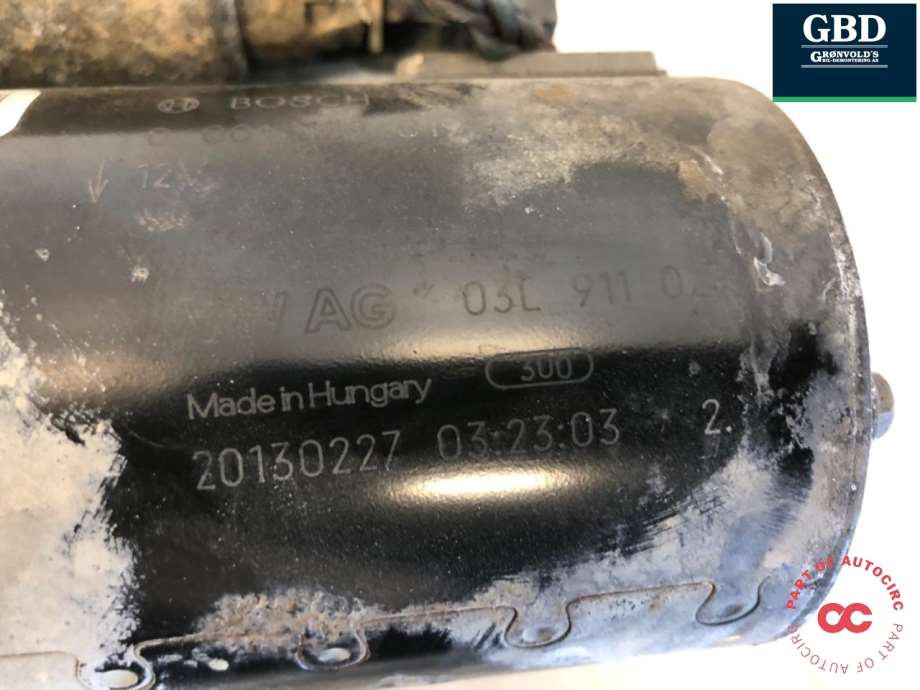 Audi A4, 2007-2014 (Type IV) (B8) (03L 911 021 G|03L 911 021 E)
