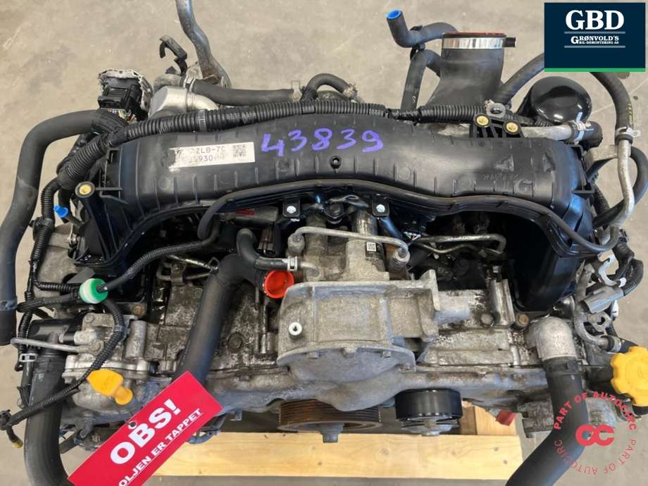 Motor diesel til Subaru Forester 2013-2019 (Type IV)  (EE20|10100BW700|)