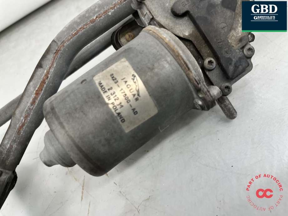 Viskermotor frontrute komplett m/overføring til Jaguar XF 2008-2015 (X250) (X250) (C2D3544|8X2317500AD|)