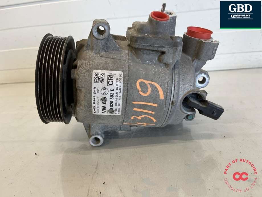 VW Caddy, 2010-2015 (Type III, Fase 2) (SANDEN/DELPHI|1K0 820 808 F|5K0 820 803)