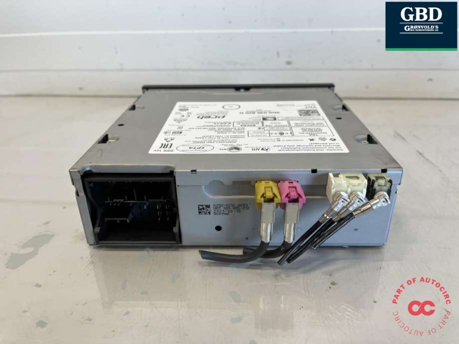 VW Polo, 2017-2021 (Type VI, Fase 1) (3G5 035 820 D|3G5035820D)