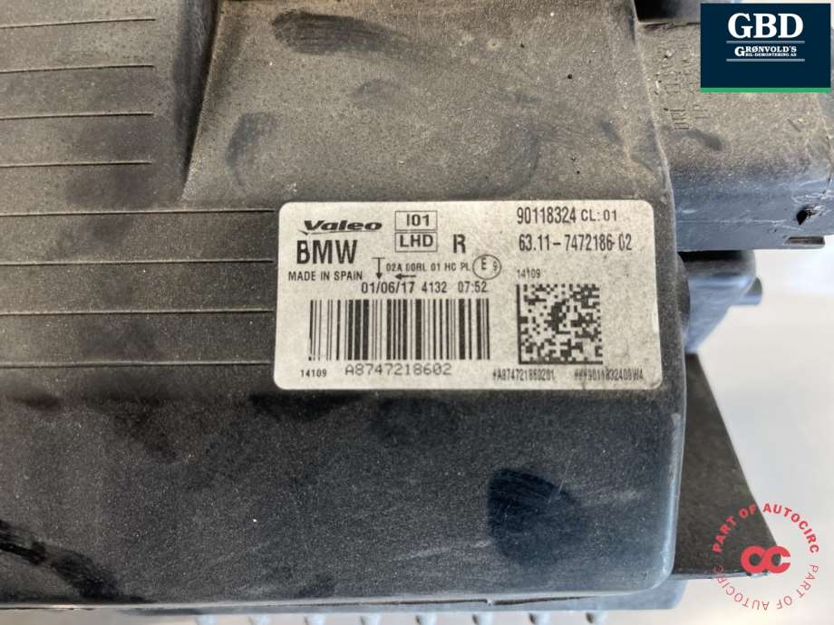 BMW i3, 2013- (63 11 7 448 388)