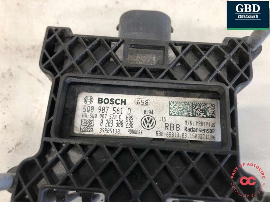 VW Golf VII, 2012-2017 (Fase 1) (5Q0 907 561 F|5Q0 907 561 D)