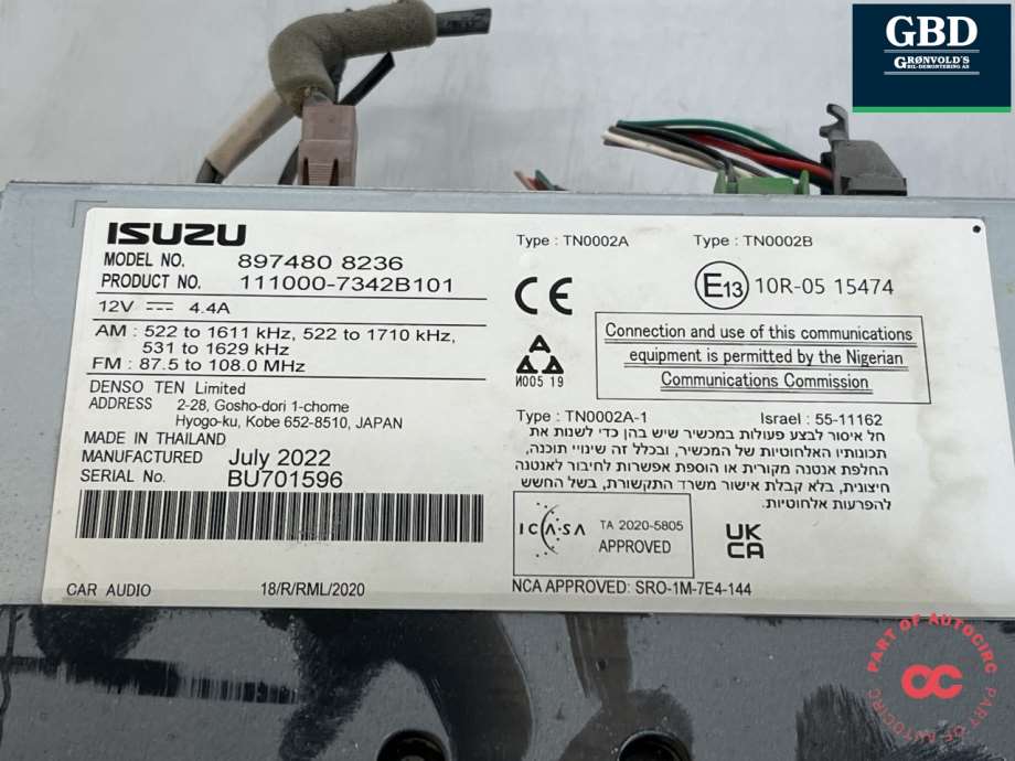 Isuzu D-Max, 2021- (Type III) (8974808236)