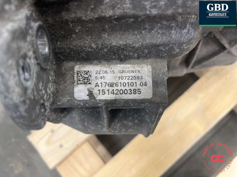 Girkasse manuell 6-trinn til Mercedes CLA 2013-2019 (C117) (C117) (A 246 360 12 00|A 246 360 55 01|A1762610101 04)