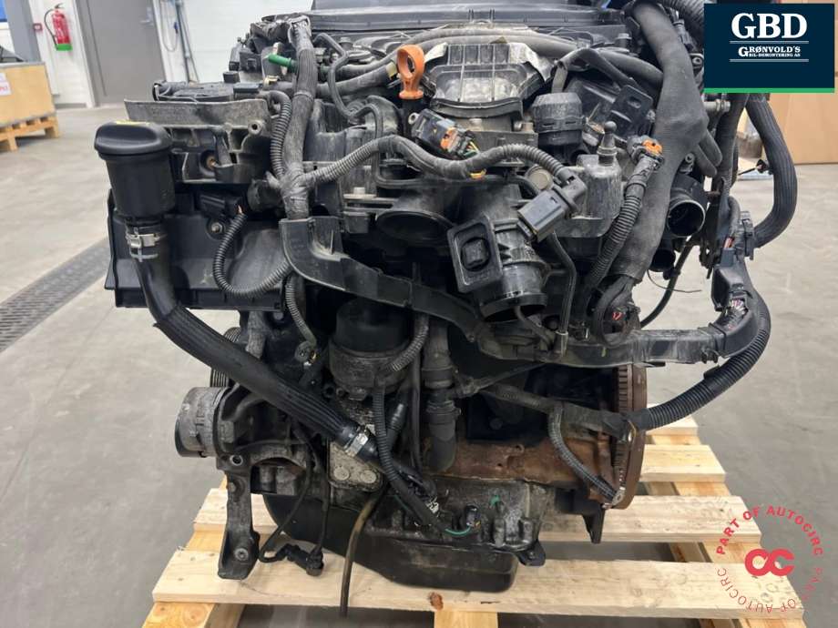 Motor diesel til Citroën C5 2008-2017 (Type II)  (RH02|RHH|0139 VY| 0135 QP)