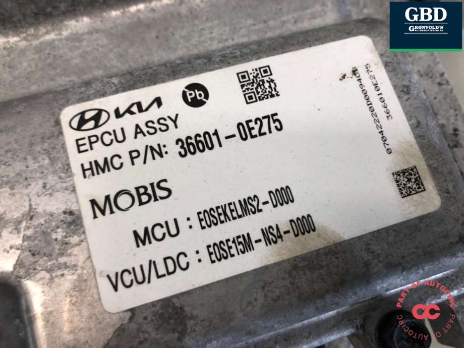 Hyundai Kona, 2021-2023 (Type I, Fase 2) (366010E275)