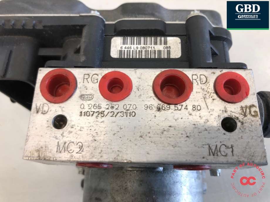 Peugeot 308, 2011-2013 (Type I, Fase 2) (16 071 262 80|16 809 021 80|0265252070)