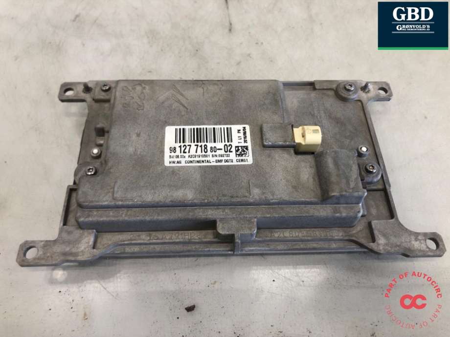 Peugeot 508, 2014-2018 (Type I, Fase 2) (98 127 718 80)