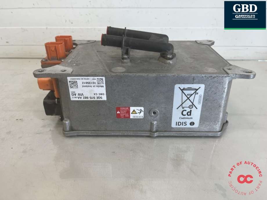 Batterilader (OBC - On Board Charger) til Audi A3 2012-2016 (Type III, Fase 1) (5QE 915 682 AA|)
