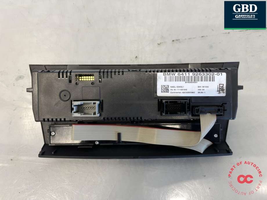 BMW 3-Serie, 2005-2011 (E90/E91/E92/E93) (64 11 9 292 262)