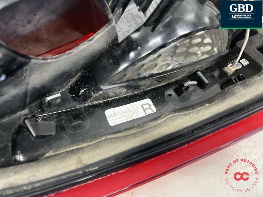 Baklykt venstre ytre til Ford Mondeo 2011-2014 (Type IV, Fase 2)  (1767496|BS71-13405-BD|)