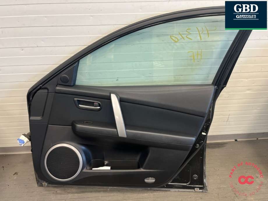 Dør høyre foran til Mazda 6 2008-2010 (Type II, Fase 1) (GSYD5802XH|GSYD5802XD|GSYD5802XF)