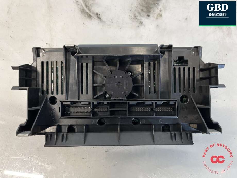 Varmeapparat betjening til Audi A3 2012-2016 (Type III, Fase 1)  (8P0 820 043 BN|)