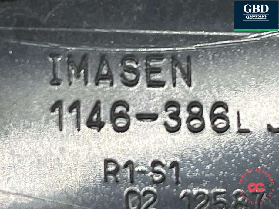 Baklykt venstre til Mitsubishi i-MiEV 2010-->> (8330A681|1146386L|)