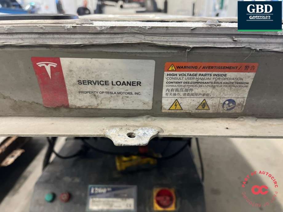 Batteripakke elbil til Tesla Model S 2013-2016 (Fase 1) (1101078-00-A|1063792-00-B|)