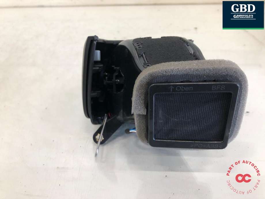Dashbord friskluftdyse høyre til Porsche Macan 2024-->> (XAB) (XAB) (95C 819 702 E  BLK|95C.819.702|)