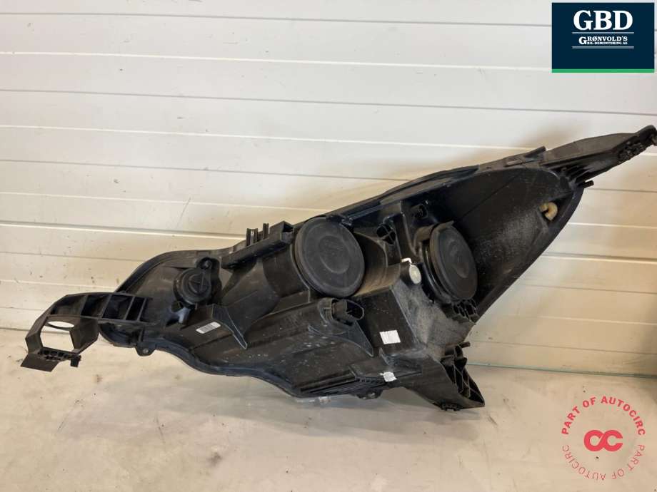 Frontlykt høyre halogen til Citroën DS3 2010-2019  (16 069 314 80|6206 Y0|)