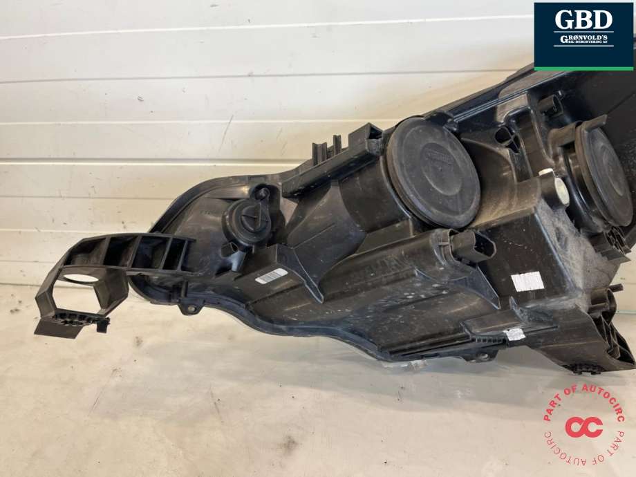 Frontlykt høyre halogen til Citroën DS3 2010-2019  (16 069 314 80|6206 Y0|)