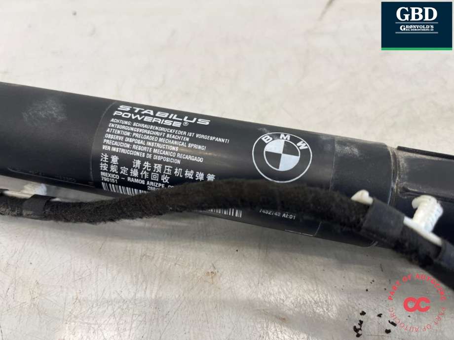 Baklukeåpner motor til BMW X3 2010-2017 (F25) (F25) (51 24 7 432 742|)