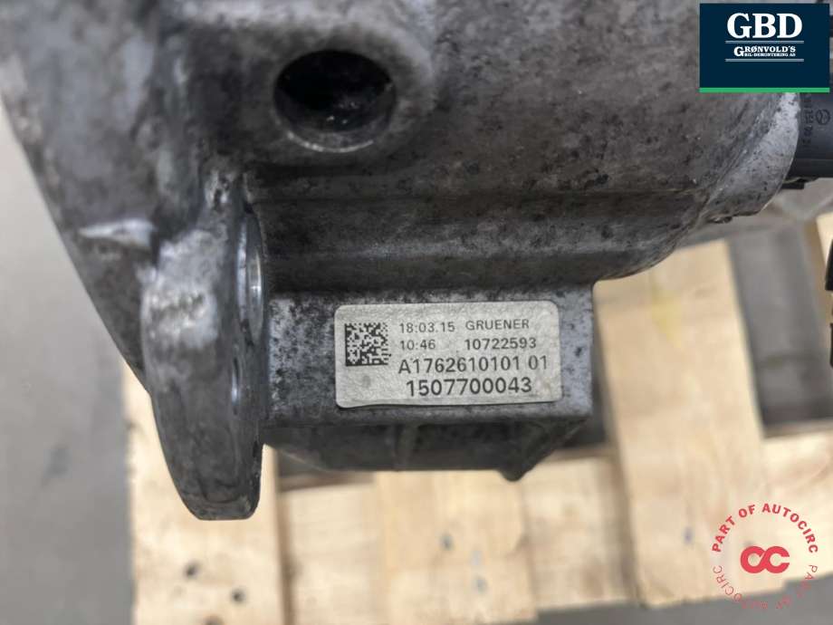 Girkasse manuell 6-trinn til Mercedes A-Klasse 2012-2018 (W176) (W176) (A 246 360 84 00|A 246 360 58 01|711632| A176261010101)
