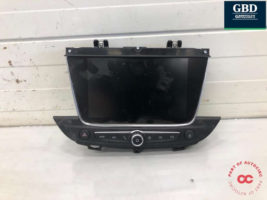 Bilstereo navigasjon til Opel Grandland X 2017-->> (98344885YX|)