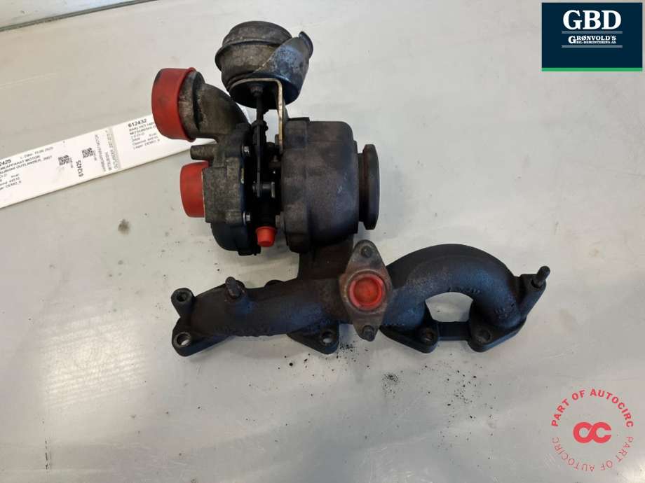 Turbo til Mitsubishi Outlander 2007-2010 (Type II, Fase 1) (MN980201|)