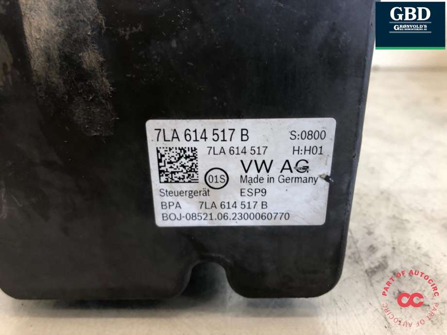 ABS sentral til VW Transporter / Caravelle 2019-->> (T6.1) (T6.1) (7LA 614 517 B BEF|)