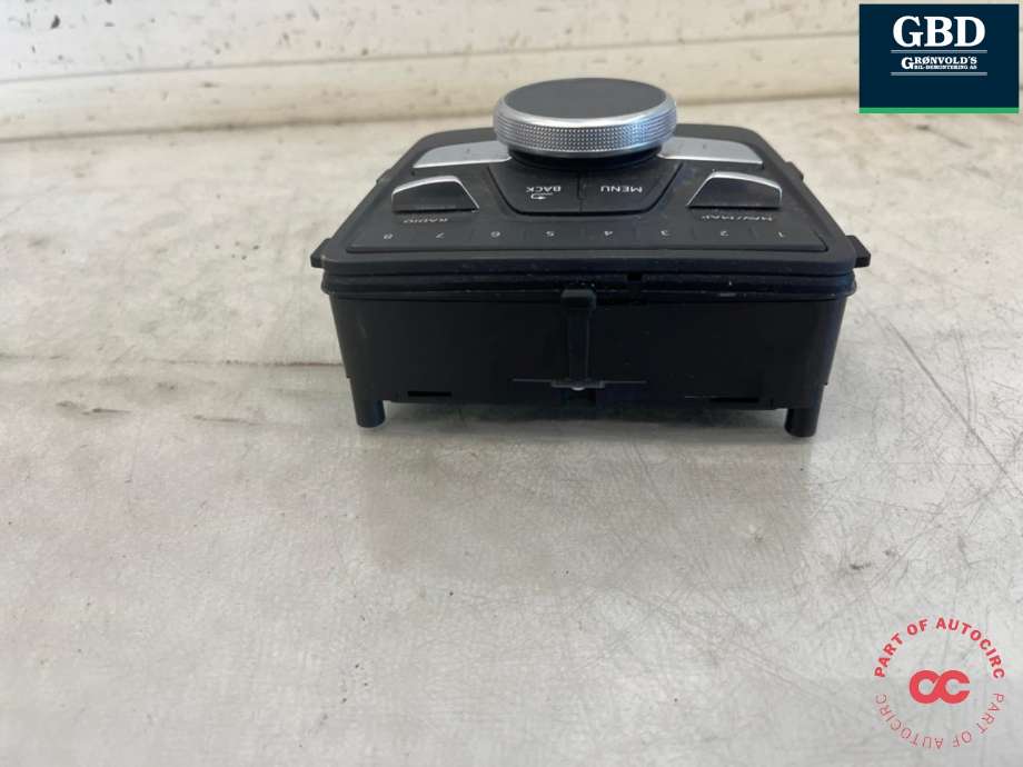 Bilstereo betjeningspanel til Audi A4, Allroad 2016-->> (Type II) (B9) (B9) (8W0 919 614 T|)
