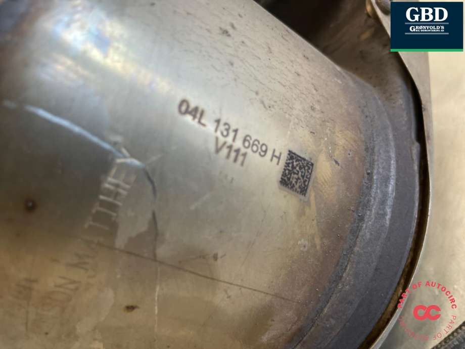 Partikkelfilter til Audi A4, Allroad 2016-->> (Type II) (B9) (B9) (04L 131 670 SX|04L 131 669 HX|04L 131 669 H)