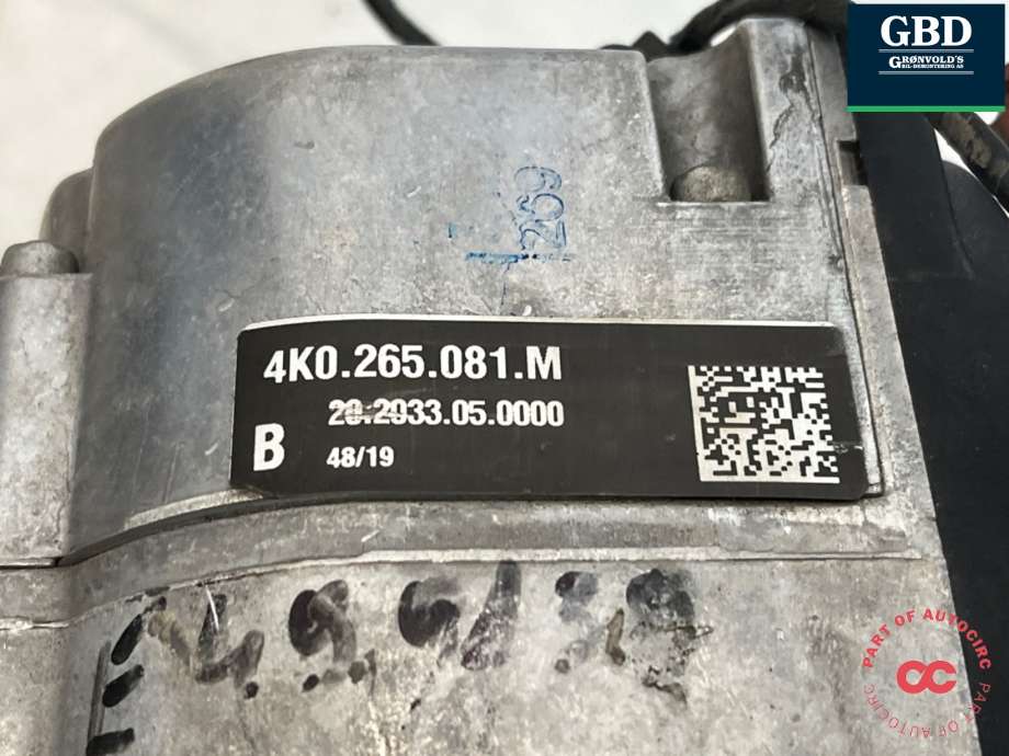 Bensinvarmer til Audi RS6 2020-->>  (4K0 265 081 M|)