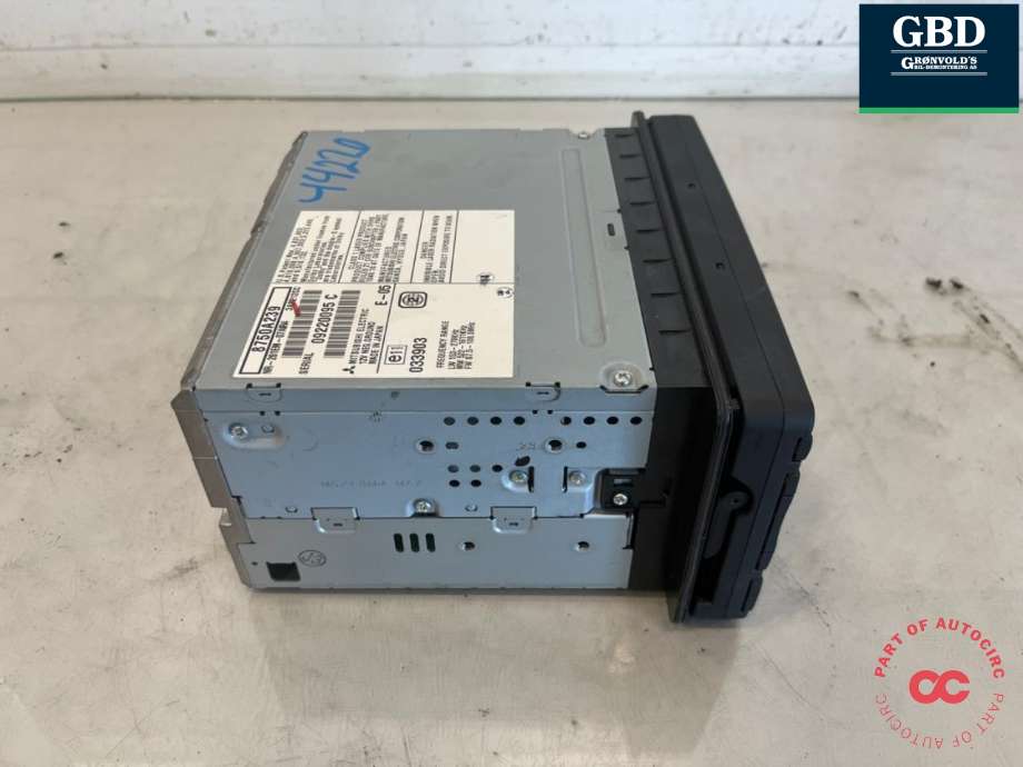 Bilstereo navigasjon til Mitsubishi ASX 2010-2019  (8750A239|)