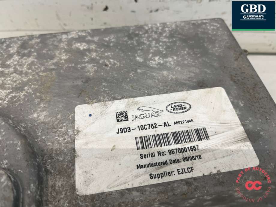 Batterilader (OBC - On Board Charger) til Jaguar I-PACE 2018-->>  (T4K17536|J9D310C762AAF|T4K9971| J9D310C762AS)