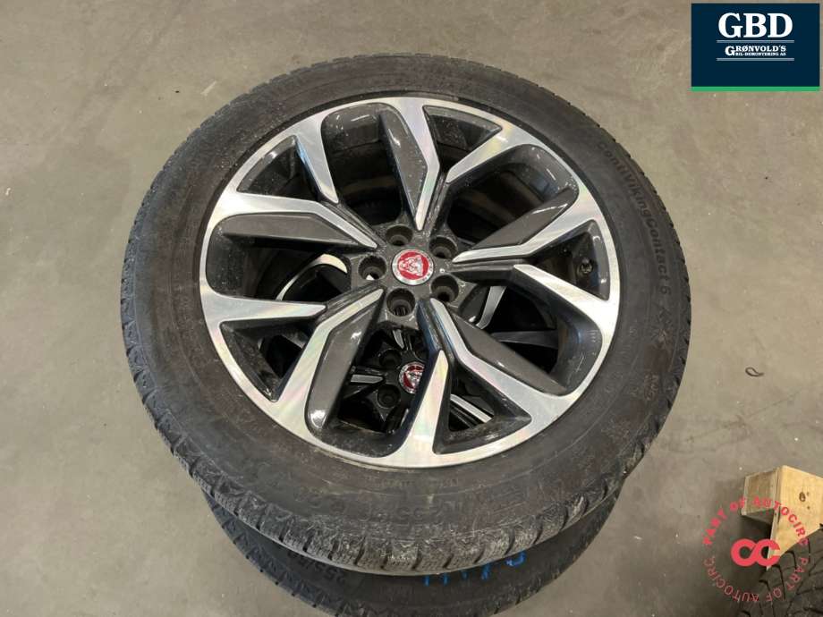 Hjulsett aluminium vinter til Jaguar I-PACE 2018-->>  (CONTIVIKING|255-50-20|8JX20 ET IKKE SYNLIG|DATO 4917 6|5MM)