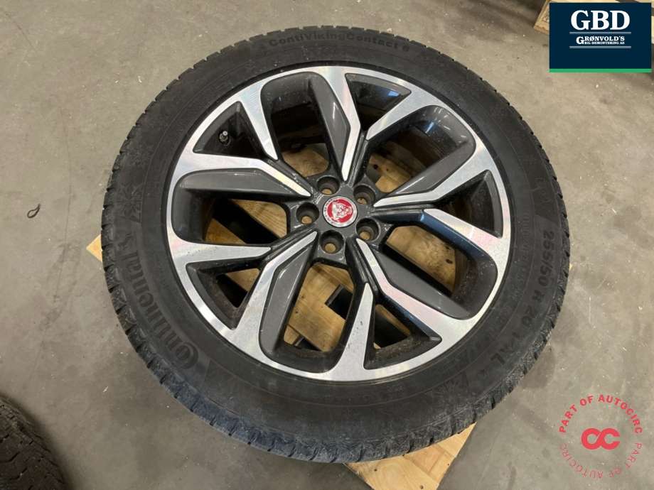 Hjulsett aluminium vinter til Jaguar I-PACE 2018-->>  (CONTIVIKING|255-50-20|8JX20 ET IKKE SYNLIG|DATO 4917 6|5MM)