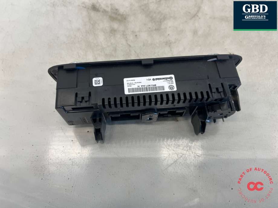 Varmeapparat betjening til VW Polo 2009-2014 (Type V, Fase 1)  (6R0 907 044 N|6R0 907 044 Q  WZU|6R0 907 044 N  WZU)