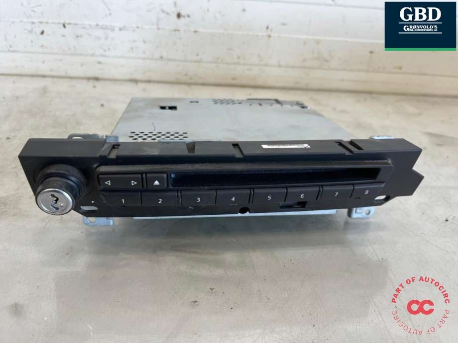 Bilstereo CD-veksler til BMW 5-Serie 2003-2010 (E60/E61) (E60/E61) (65 12 9 133 077|65 12 9 131 850|9196780-01)