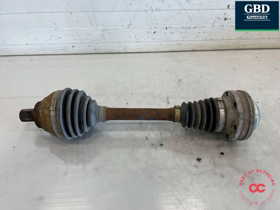 Drivaksel venstre foran, diesel/automat til VW Tiguan 2011-2016 (Type I, Fase 2)  (5N0 407 761 F|5N0 407 763 D|5N0 407 761 FX)