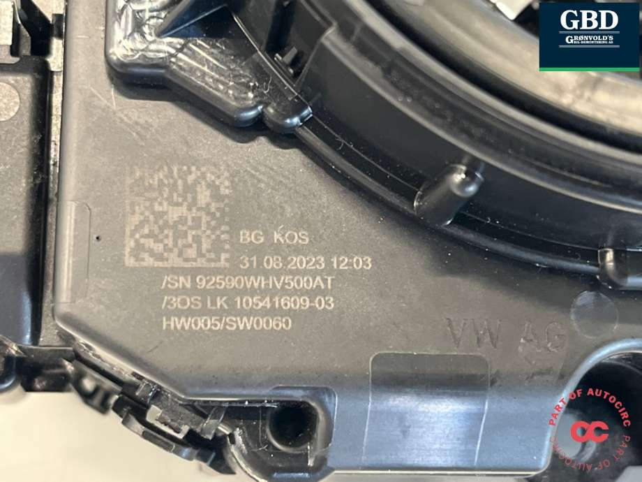 Bryter combi til VW ID.7 2023-->>  (1EE 953 507 F|)