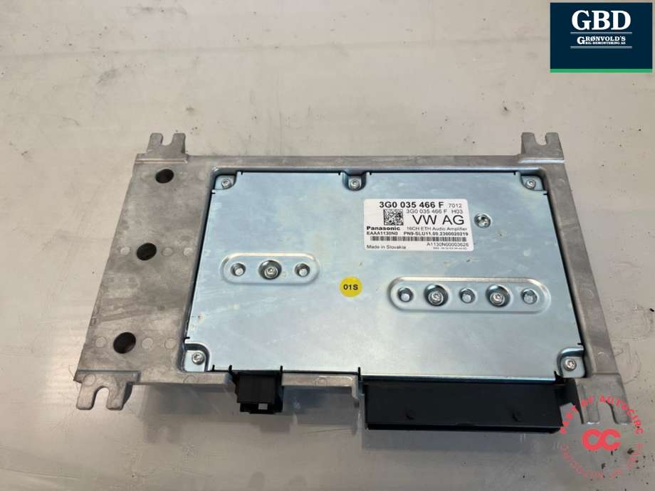Bilstereo forsterker til VW ID.7 2023-->>  (3G0 035 466 F|)