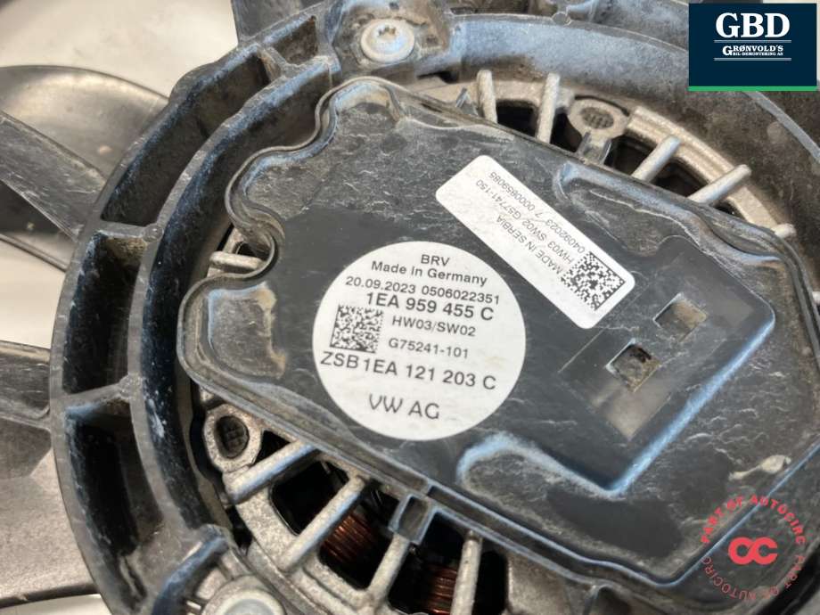 Kjølevifte elektrisk til VW ID.7 2023-->>  (1EA 121 203 C|1EA 121 203 E|)
