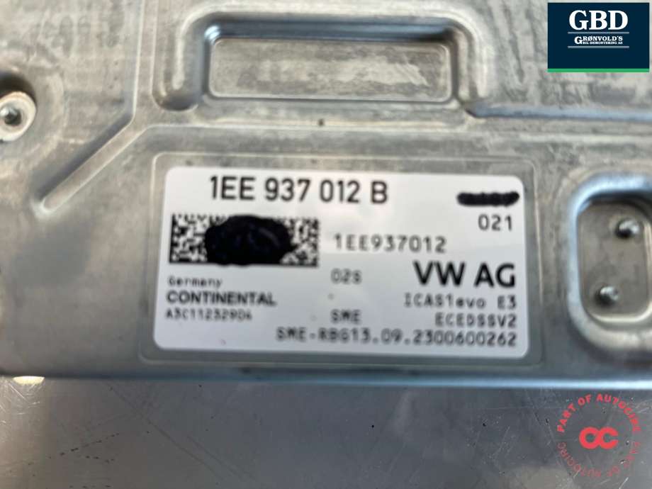 Styreenhet diverse til VW ID.7 2023-->> (1EE 937 012 B|1EE 937 012|)