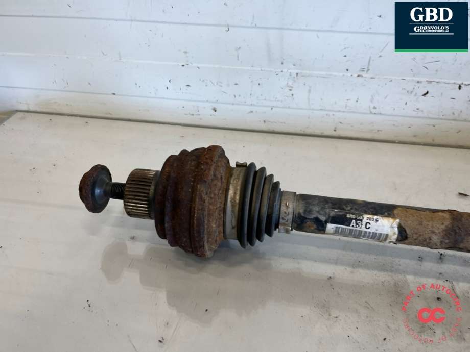 Drivaksel venstre bak, diesel/automat til Audi Q5 2008-2012 (Type I, Fase 1) (8R0 501 203 C|8R0 501 203 CX|)
